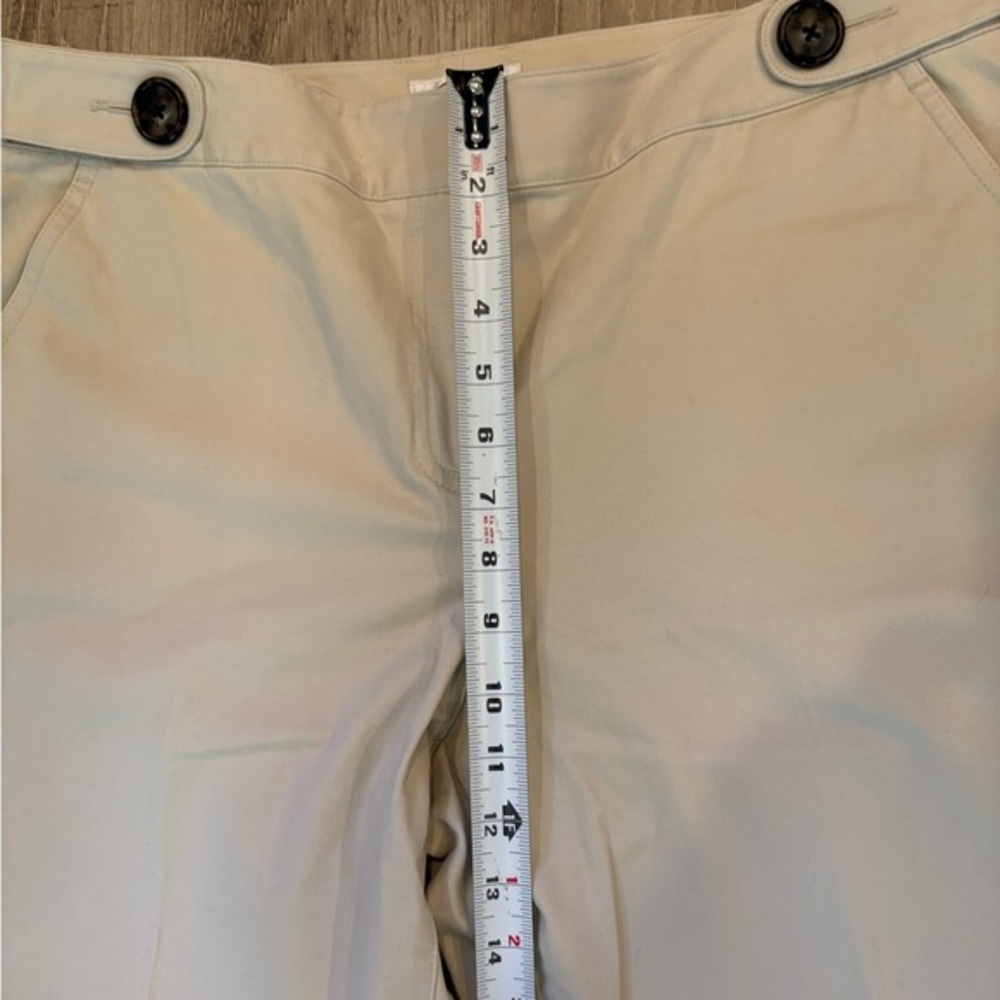Talbots Light Tan Stretch Pants 14P - Picture 6 of 10